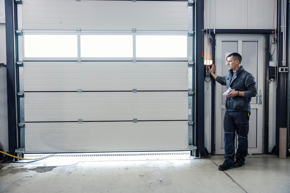 Garage Door Bent Track Repair in NJ